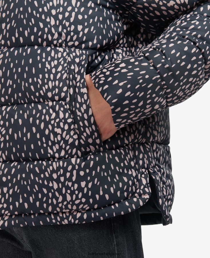 vêtements Barbour veste matelassée marine cerf bleu marine foncé/bleu marine foncé femmes T2L6ZP1448