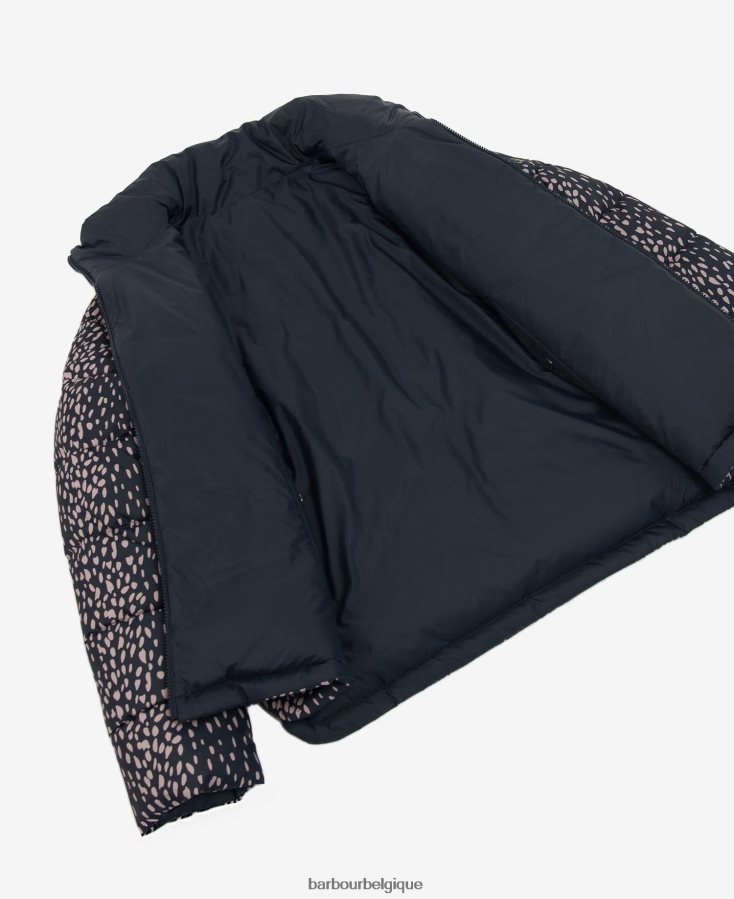 vêtements Barbour veste matelassée marine cerf bleu marine foncé/bleu marine foncé femmes T2L6ZP1448
