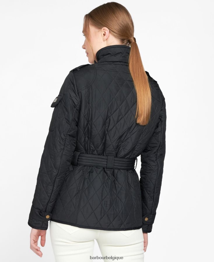 vêtements Barbour veste matelassée polaire tourer international noir femmes T2L6ZP1445