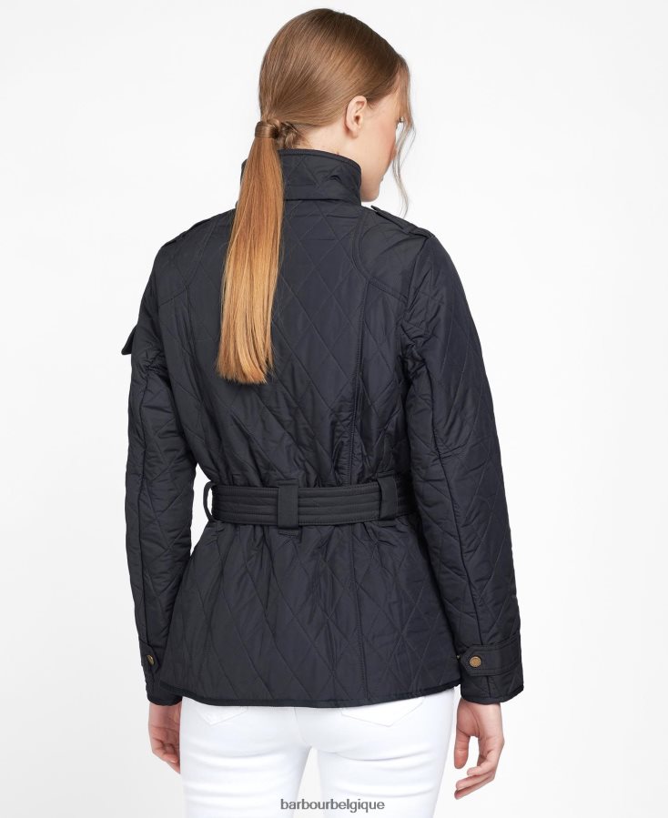vêtements Barbour veste matelassée polaire tourer international noir femmes T2L6ZP1451