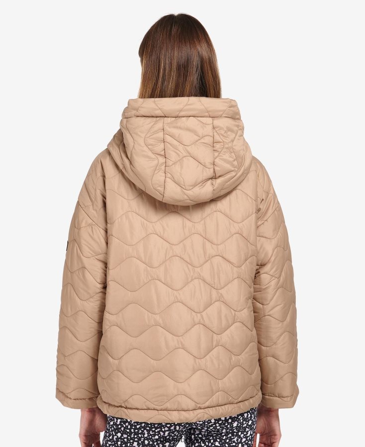 vêtements Barbour veste matelassée réversible fenway portobello/cayenne/bellini femmes T2L6ZP1458