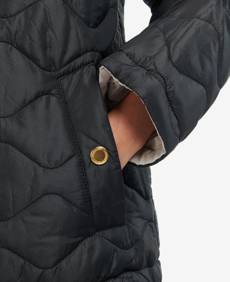 vêtements Barbour veste matelassée réversible fenway portobello/cayenne/bellini femmes T2L6ZP1484