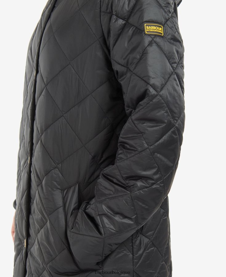 vêtements Barbour veste matelassée rockhampton cendre brûlée femmes T2L6ZP1473