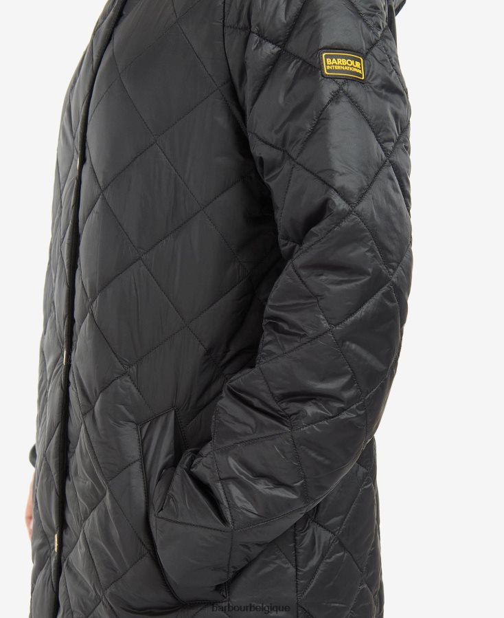 vêtements Barbour veste matelassée rockhampton cendre brûlée femmes T2L6ZP1473