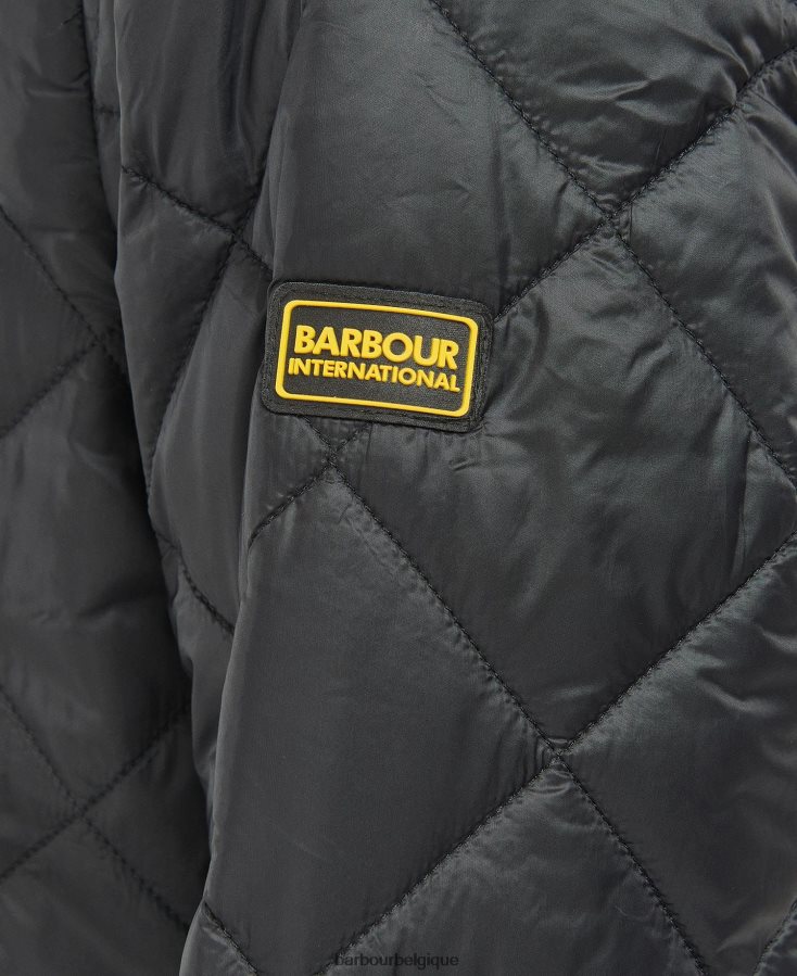 vêtements Barbour veste matelassée rockhampton cendre brûlée femmes T2L6ZP1473
