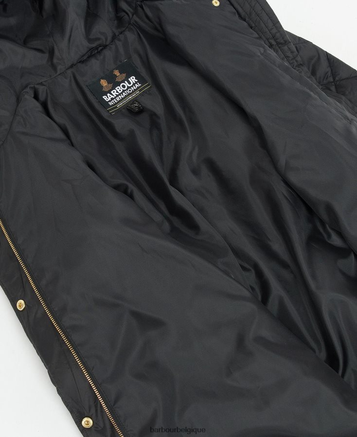 vêtements Barbour veste matelassée rockhampton cendre brûlée femmes T2L6ZP1473