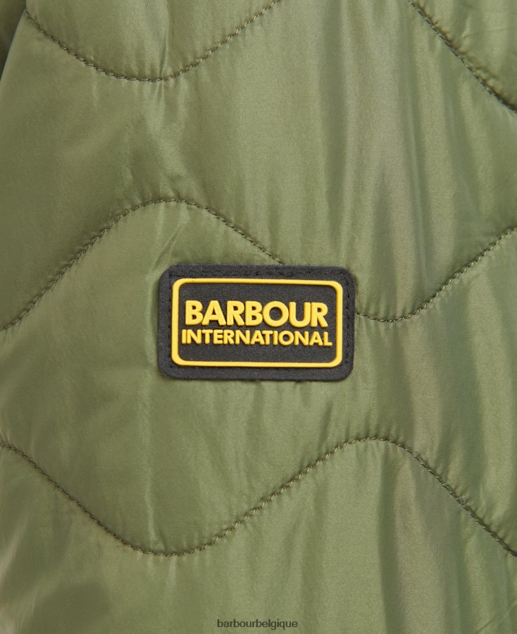 vêtements Barbour veste matelassée roland vert palmier femmes T2L6ZP1449
