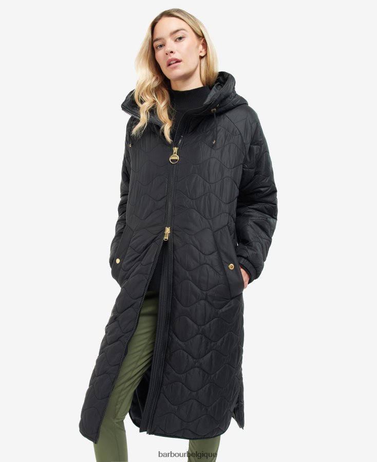 vêtements Barbour veste matelassée roland vert palmier femmes T2L6ZP1468