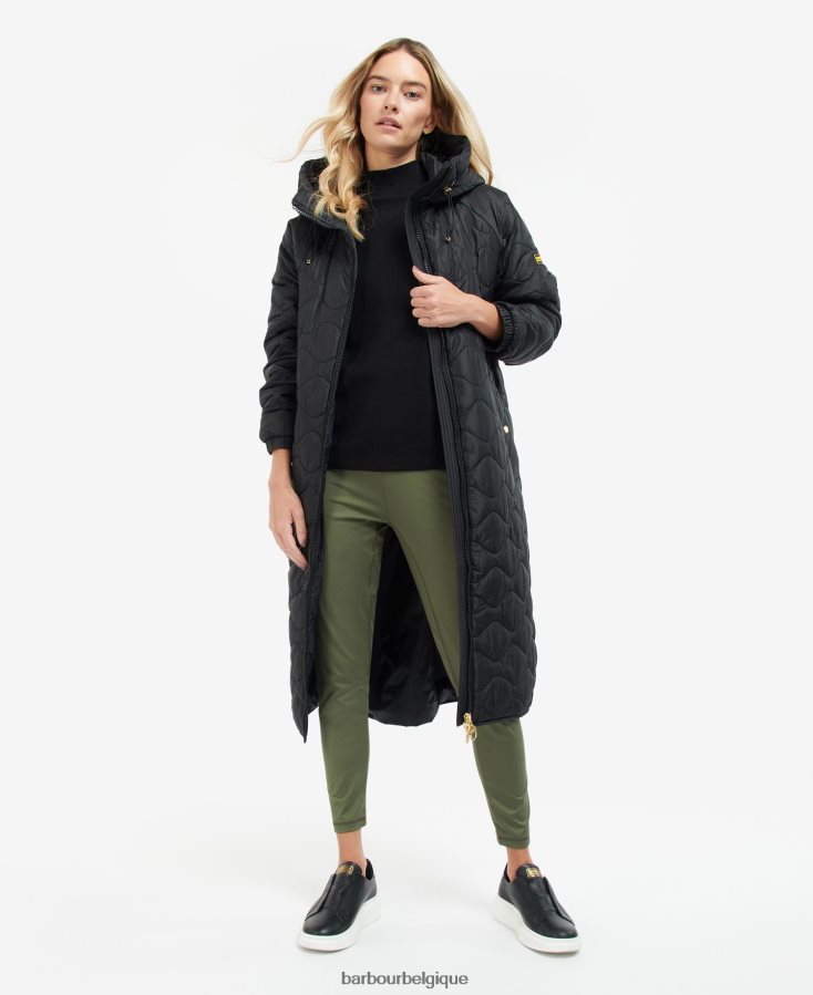vêtements Barbour veste matelassée roland vert palmier femmes T2L6ZP1468