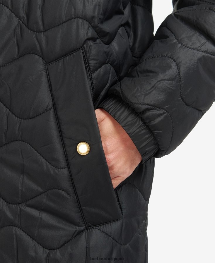 vêtements Barbour veste matelassée roland vert palmier femmes T2L6ZP1468