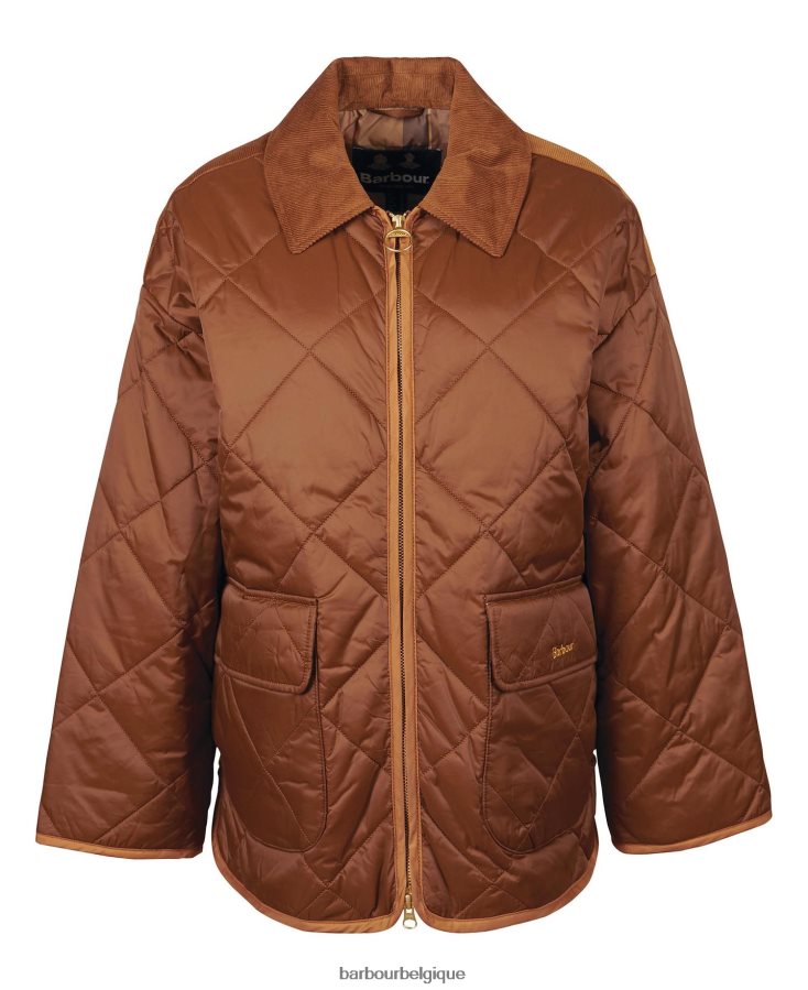 vêtements Barbour veste matelassée ryhope noir/ancien femmes T2L6ZP1426