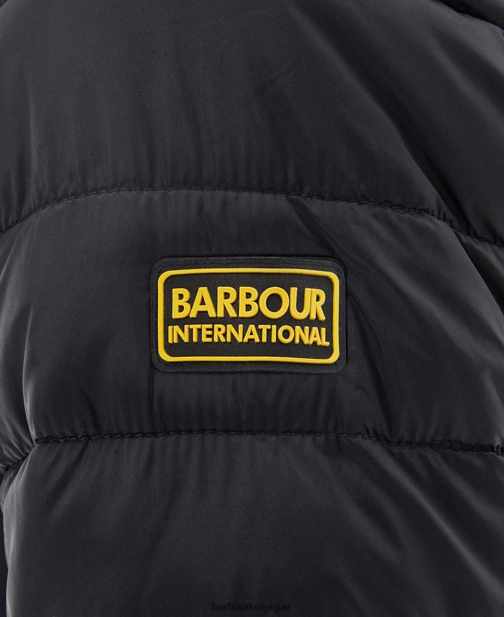 vêtements Barbour veste matelassée sanderson noir classique femmes T2L6ZP1460