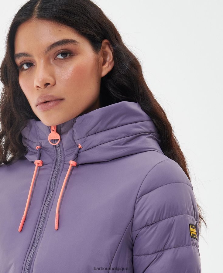 vêtements Barbour veste matelassée sanderson noir classique femmes T2L6ZP1471