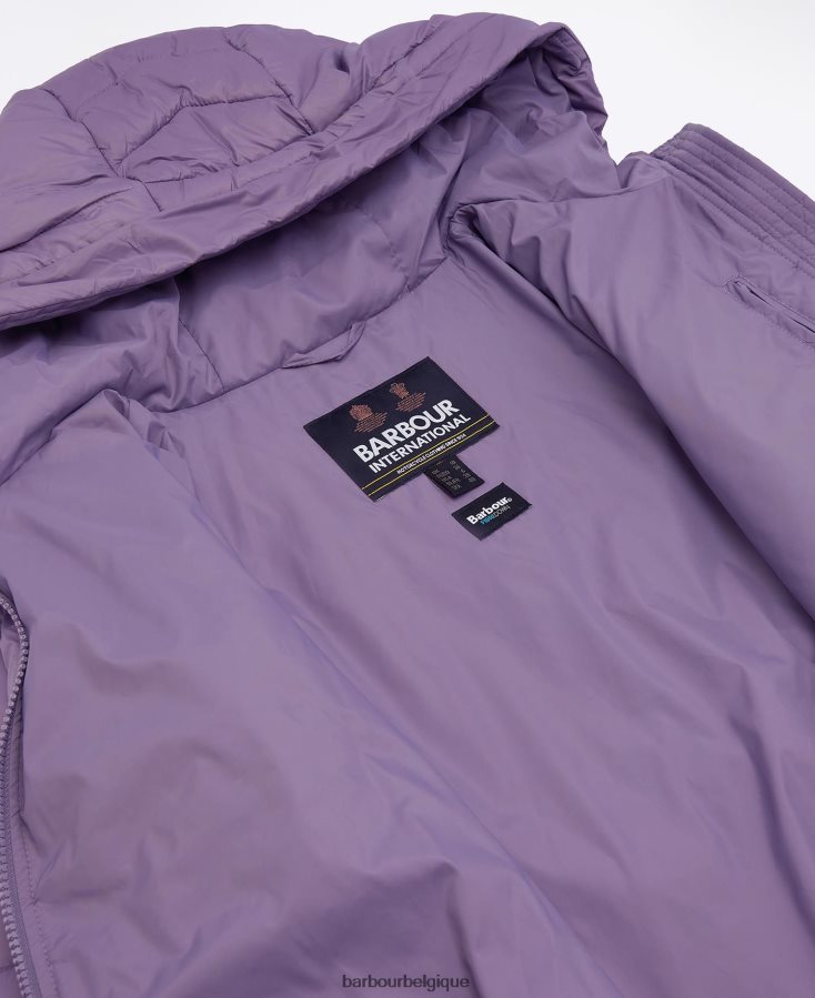 vêtements Barbour veste matelassée sanderson noir classique femmes T2L6ZP1471