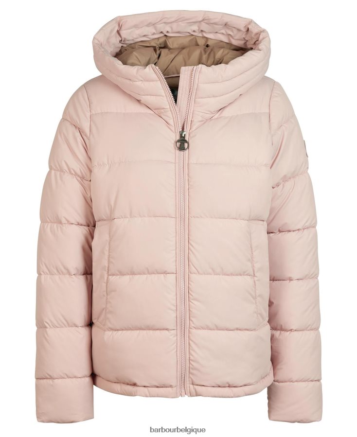 vêtements Barbour veste matelassée saunton bleu marine foncé femmes T2L6ZP1517