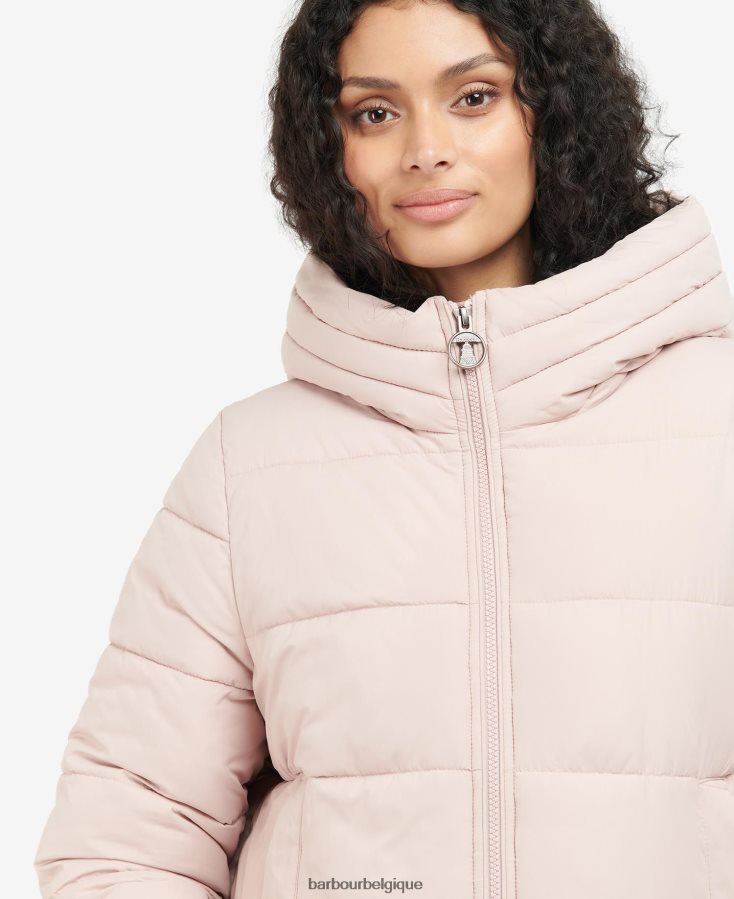 vêtements Barbour veste matelassée saunton bleu marine foncé femmes T2L6ZP1517