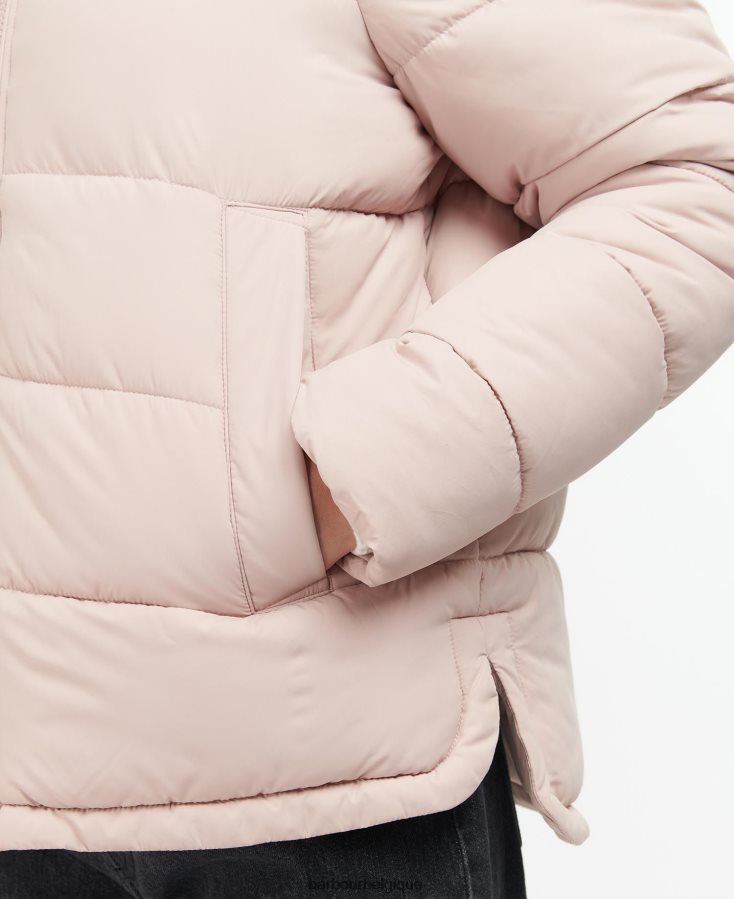 vêtements Barbour veste matelassée saunton bleu marine foncé femmes T2L6ZP1517