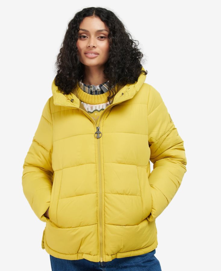 vêtements Barbour veste matelassée saunton bleu marine foncé femmes T2L6ZP1520