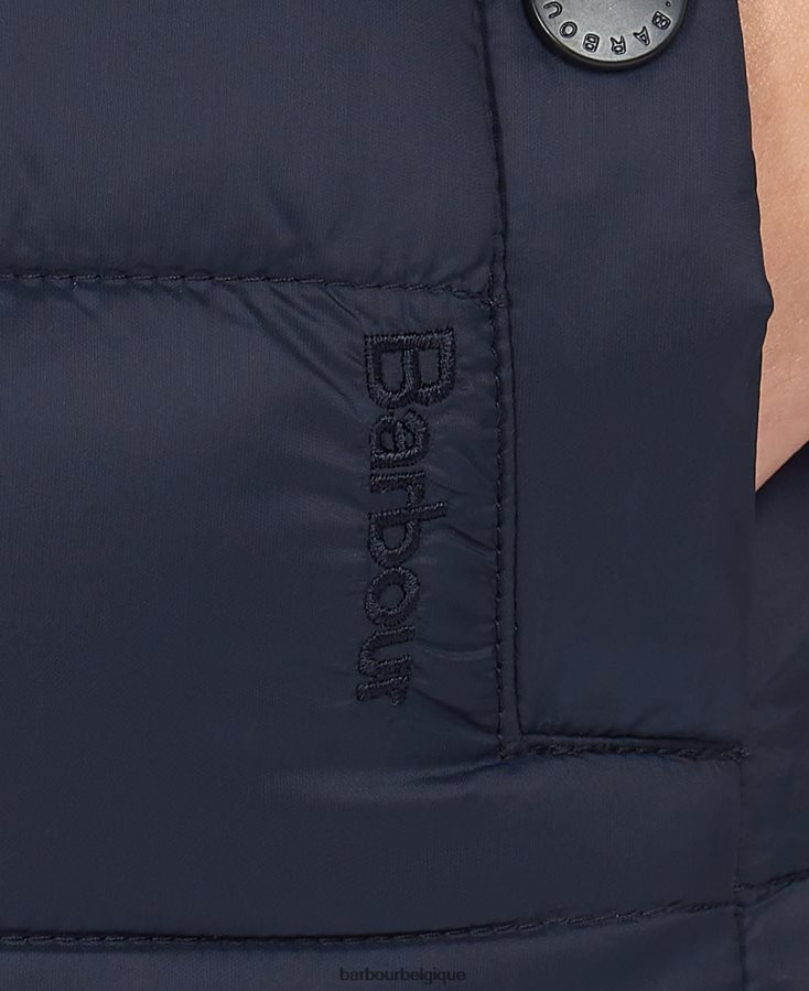 vêtements Barbour veste matelassée shaw quartz rose femmes T2L6ZP1521