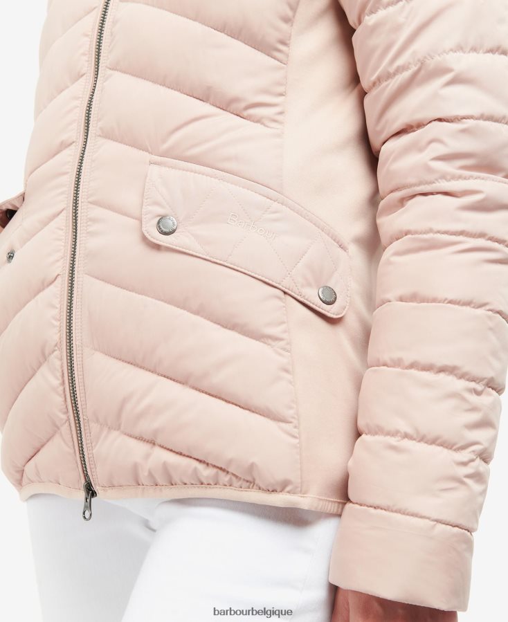 vêtements Barbour veste matelassée stretch cavalry olive/olive marne femmes T2L6ZP1437