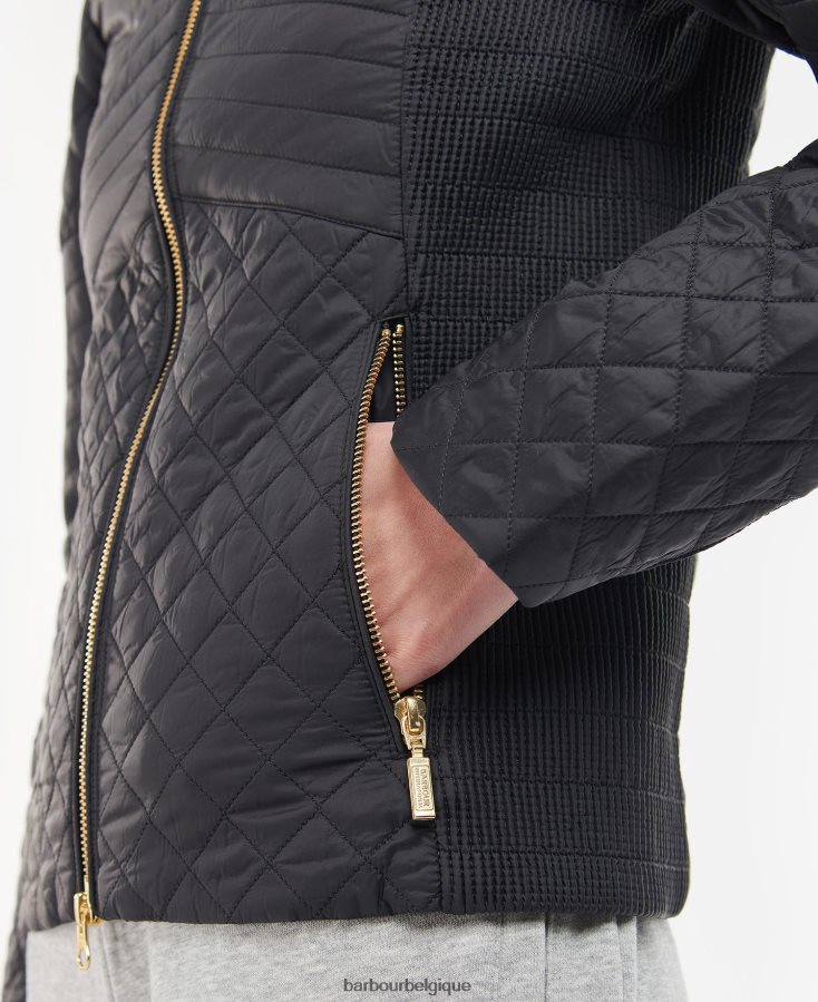 vêtements Barbour veste matelassée vert armée clair femmes T2L6ZP1490