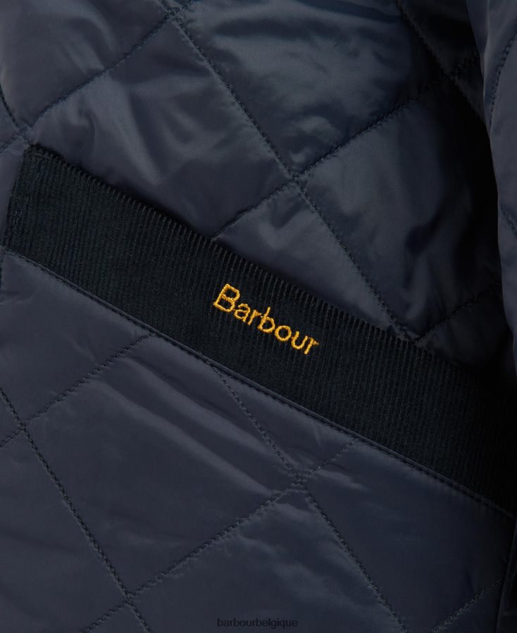 vêtements Barbour x House of Hackney veste matelassée réversible gransden marine foncé/limérence/ciel femmes T2L6ZP1432