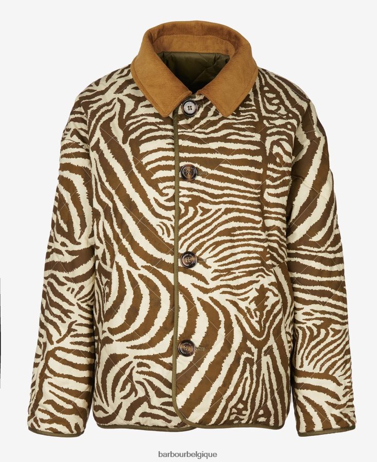 vêtements Barbour x House of Hackney veste matelassée réversible gransden marine foncé/limérence/ciel femmes T2L6ZP1461