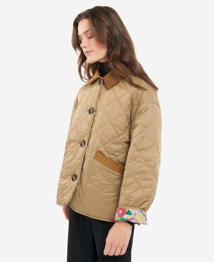 vêtements Barbour x House of Hackney veste matelassée réversible gransden marine foncé/limérence/ciel femmes T2L6ZP1505