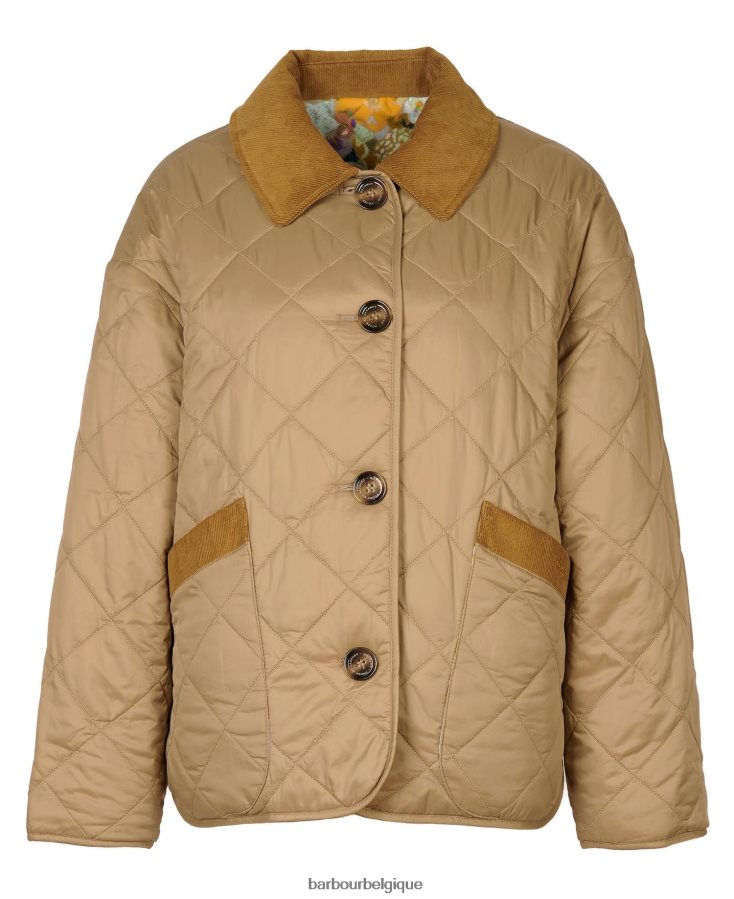 vêtements Barbour x House of Hackney veste matelassée réversible gransden marine foncé/limérence/ciel femmes T2L6ZP1505