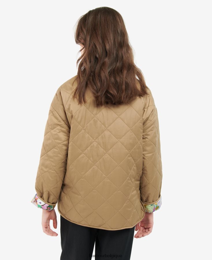 vêtements Barbour x House of Hackney veste matelassée réversible gransden marine foncé/limérence/ciel femmes T2L6ZP1505