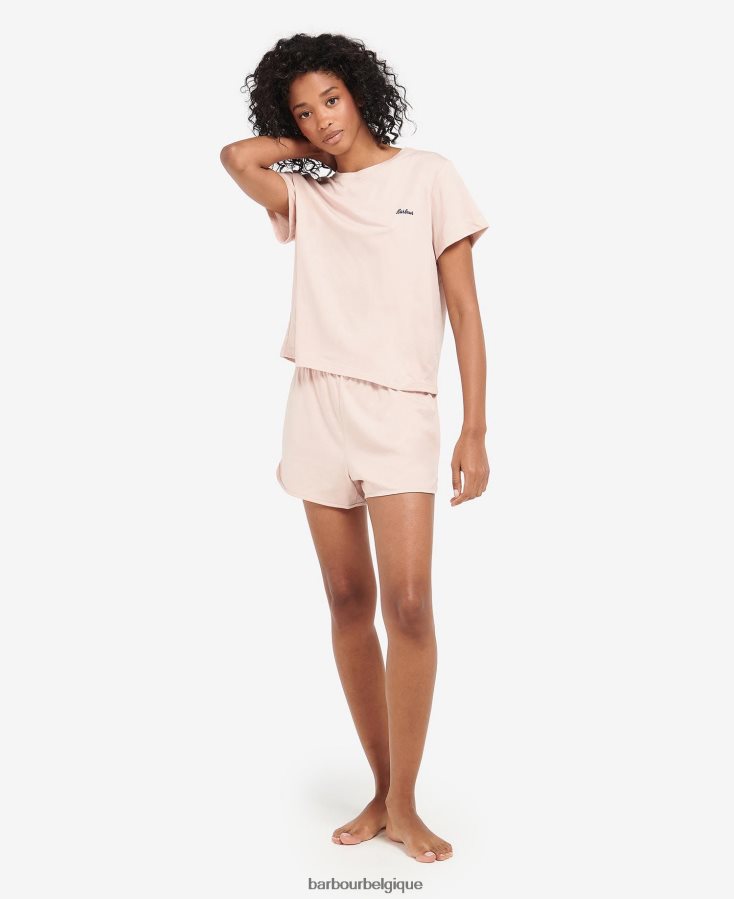 vêtements Barbour ensemble de salon millie rose clair femmes T2L6ZP2042