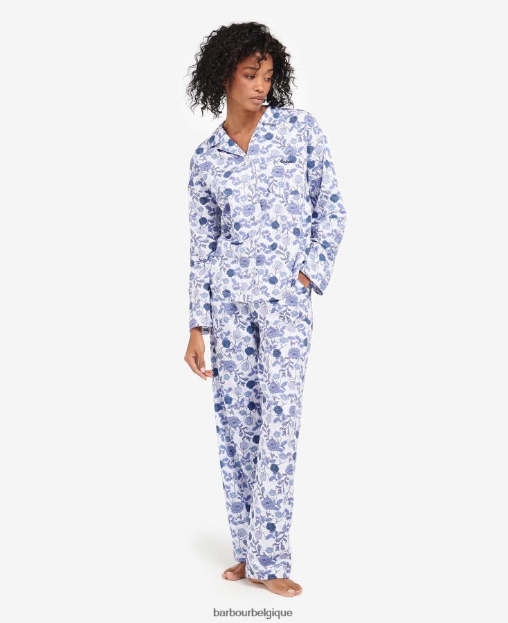 vêtements Barbour ensemble pyjama darcy fleur de campanule femmes T2L6ZP2041