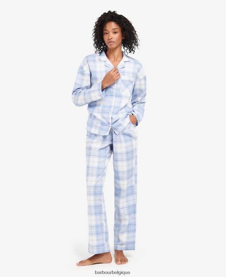 vêtements Barbour ensemble pyjama ellery tartan rose femmes T2L6ZP2037