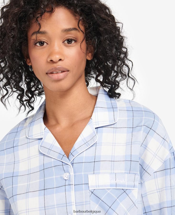 vêtements Barbour ensemble pyjama ellery tartan rose femmes T2L6ZP2037