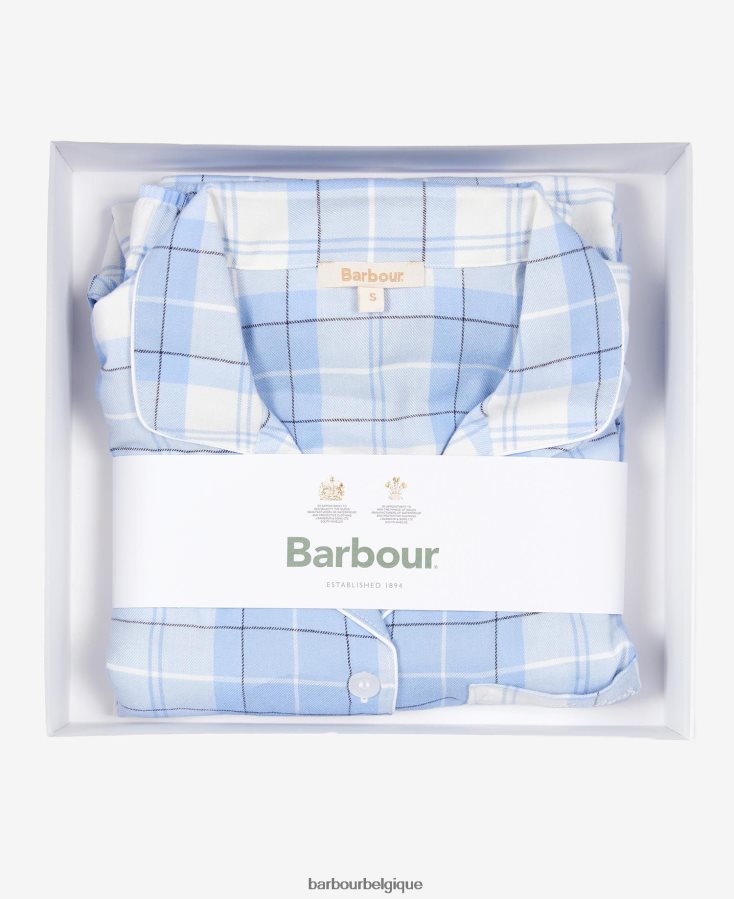 vêtements Barbour ensemble pyjama ellery tartan rose femmes T2L6ZP2037