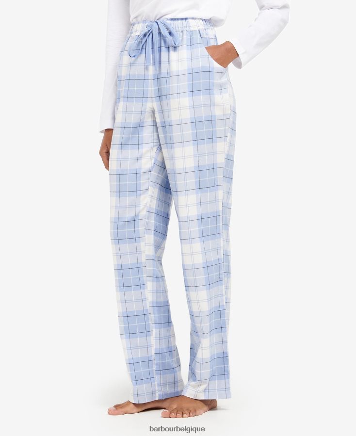 vêtements Barbour pantalon de pyjama nancy tartan rose femmes T2L6ZP2044