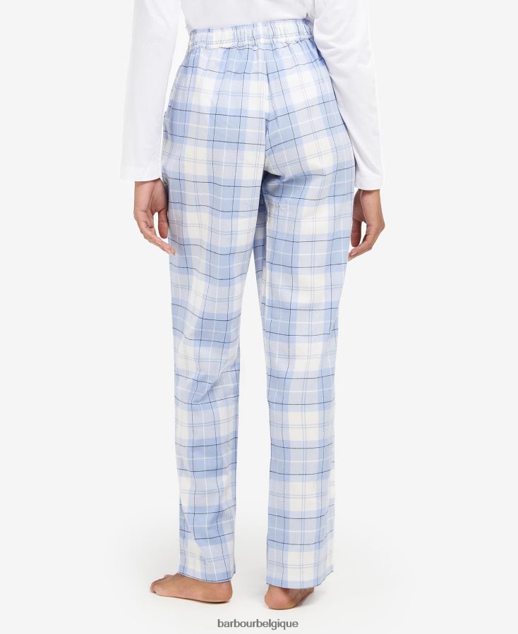 vêtements Barbour pantalon de pyjama nancy tartan rose femmes T2L6ZP2044