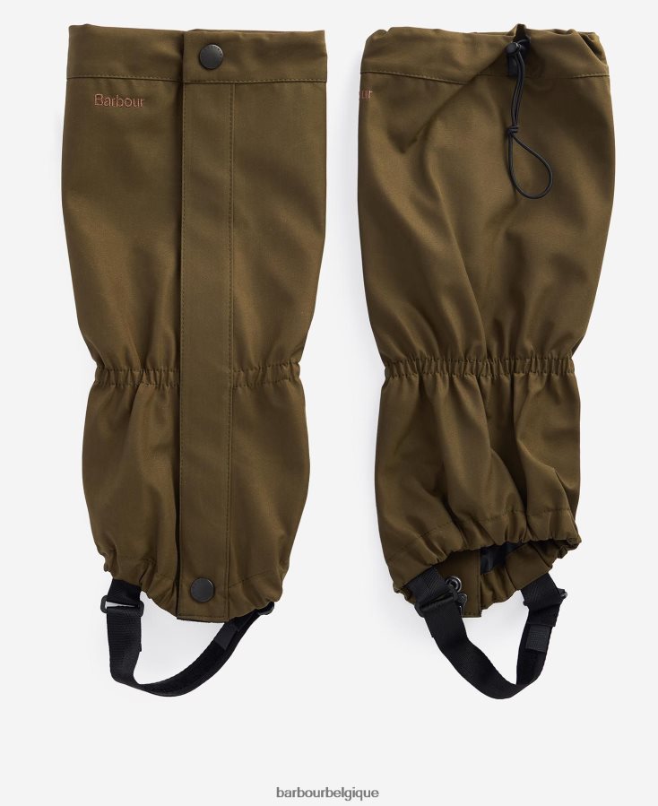 accessoires Barbour guêtre d\'endurance vert foncé Hommes T2L6ZP1361