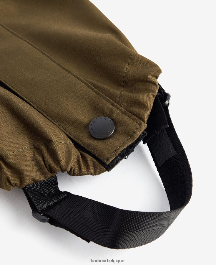 accessoires Barbour guêtre d\'endurance vert foncé Hommes T2L6ZP1361