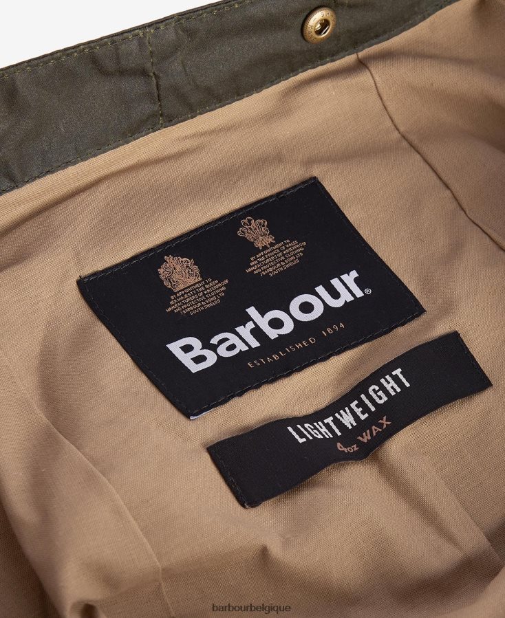 accessoires Barbour cagoule en cire légère sable Hommes T2L6ZP2317