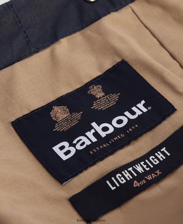 accessoires Barbour cagoule en cire légère sable Hommes T2L6ZP2343