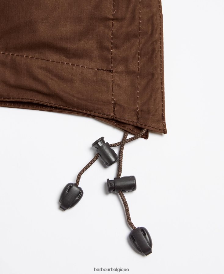accessoires Barbour cagoule en cire légère sable Hommes T2L6ZP2345