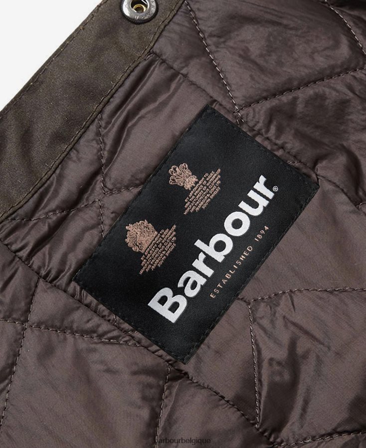 accessoires Barbour capuche tempête en cire noir Hommes T2L6ZP2320