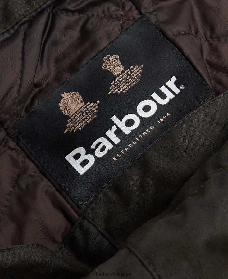 accessoires Barbour capuche tempête en cire noir Hommes T2L6ZP2320