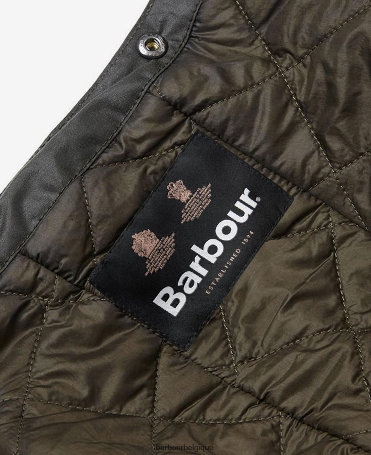 accessoires Barbour capuche tempête en cire noir Hommes T2L6ZP2331