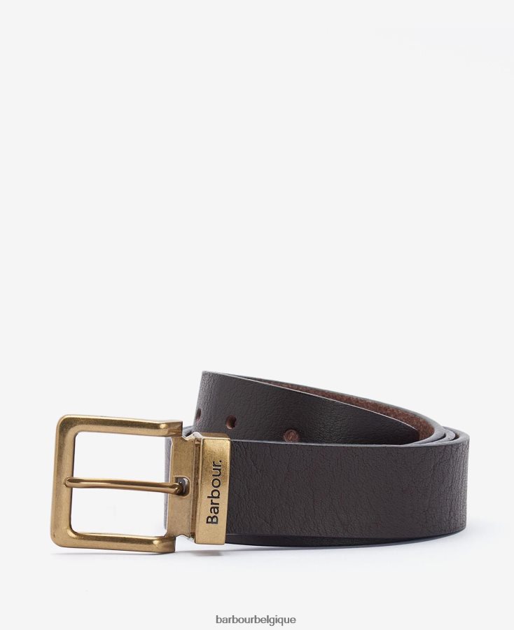 accessoires Barbour ceinture blakely marron foncé Hommes T2L6ZP2220