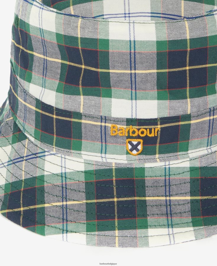 accessoires Barbour bob à carreaux tartan oxbridge lierre d\'été Hommes T2L6ZP2274