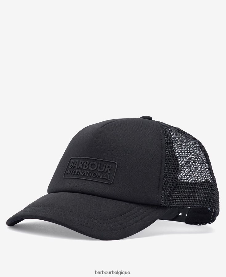 accessoires Barbour casquette de camionneur héli noir Hommes T2L6ZP2279