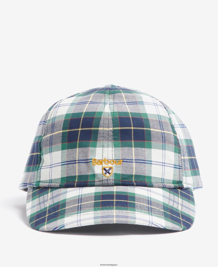 accessoires Barbour casquette de sport tartan oxbridge lierre d\'été Hommes T2L6ZP2293