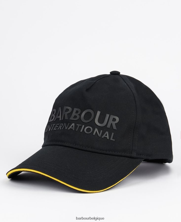 accessoires Barbour casquette sport ampère noir Hommes T2L6ZP2285